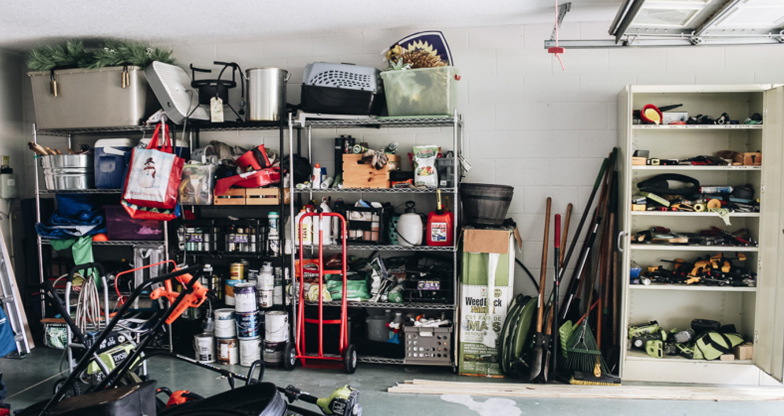 Affordable Garage Organization: everything we got to transform our