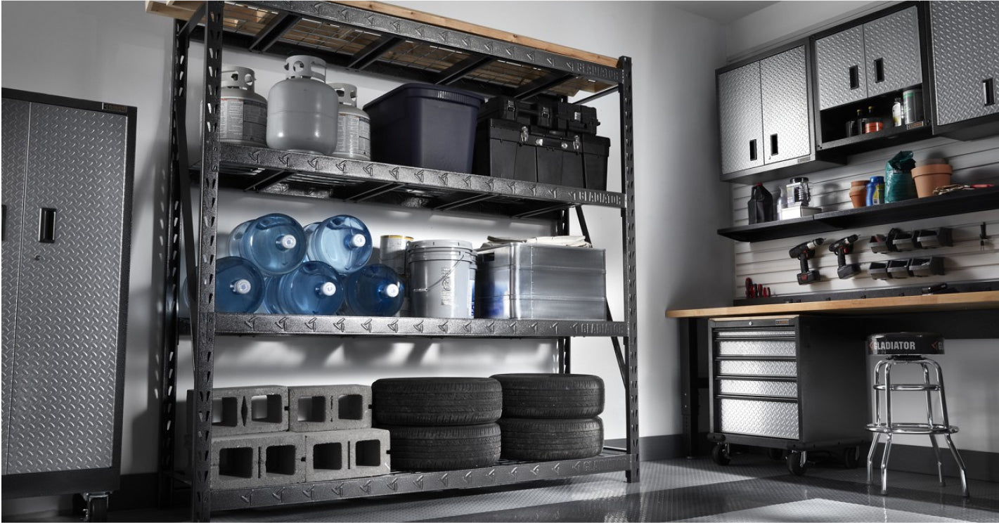 Garage Overhead Storage & Hanging Shelves